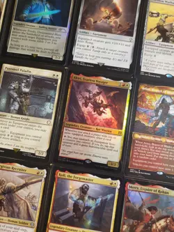 Custom Red/White EQUIPMENT Commander Deck ASTOR BEARER OF BLADES Magic 100 Cards - Image 4