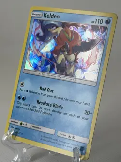 Keldeo - 26/73 - Holo Rare Sun & Moon: Shining Legends Pokemon Card - Image 1