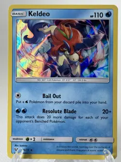Keldeo - 26/73 - Holo Rare Sun & Moon: Shining Legends Pokemon Card - Image 2