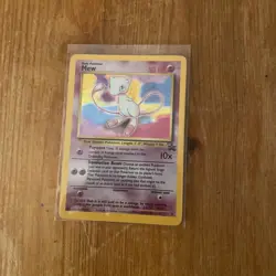 Mew Pokemon Black Star Promo No 9 Holo Card WOTC NM - Image 1