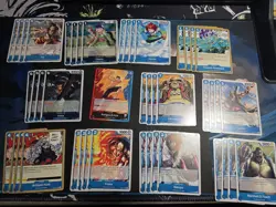 Red/Blue Ace Deck OP13 - Carrying on His Will - One Piece Card Game - English - Image 1