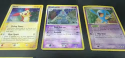 Old Pokemon Vintage Holo Damaged Collection of 9 Cards - Image 3