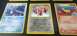 Old Pokemon Vintage Holo Damaged Collection of 9 Cards - Image 4