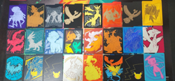 Pokemon TCG 24 Different ETB Card Storage Dividers Including Old Expansion Sets - Image 1