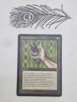 Jeweled Amulet Ice Age Regular Non Foil Mtg Magic The Gathering - Image 1