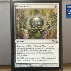 MTG Magic the Gathering Mirrodin Chrome Mox 2003 152/306 LP Excellent - Image 1