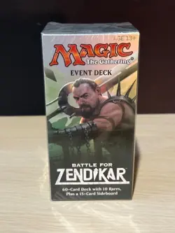 MAGIC THE GATHERING MTG BATTLE FOR ZENDIKAR ULTIMATE SACRIFICE EVENT DECK BOX - Image 1