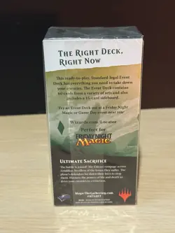 MAGIC THE GATHERING MTG BATTLE FOR ZENDIKAR ULTIMATE SACRIFICE EVENT DECK BOX - Image 2