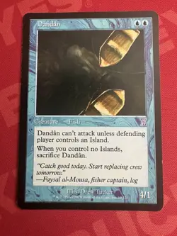 Time Spiral Timeshifted Dandan MTG Magic the Gathering - Image 1