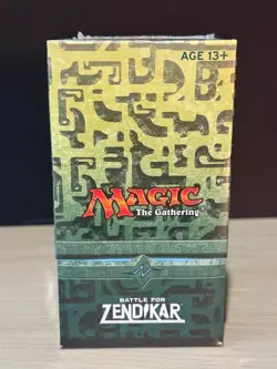 MAGIC THE GATHERING MTG BATTLE FOR ZENDIKAR SEALED THEMED PRE-RELEASE DECK BOX - Image 1