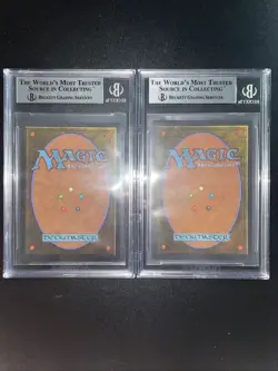 MTG Hasran Ogress (Light and Dark) BGS 9Q/+ Arabian Nights 1993 Graded NM - Image 5