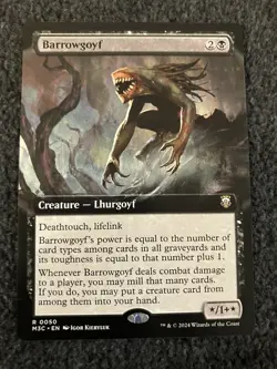 Magic The Gathering MTG - Barrowgoyf (Extended Art) - Modern Horizons 3 - Image 1
