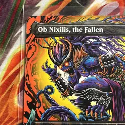 MTG Secret Lair Encyclopedia of Magic the Gathering Ob Nixilis the Fallen MYTHIC - Image 2