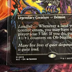 MTG Secret Lair Encyclopedia of Magic the Gathering Ob Nixilis the Fallen MYTHIC - Image 5