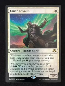 1x MTG Guide of Souls (Foil) - Modern Horizons 3 (MH3) #29 - Magic the Gathering - Image 1