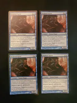 4x Blighted Agent New Phyrexia NM Magic The Gathering MTG Tcg X4 4 Playset - Image 1