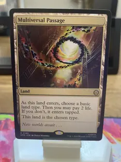 Multiversal Passage Marvel Rare Regular Land Magic: The Gathering 0180 - Image 1