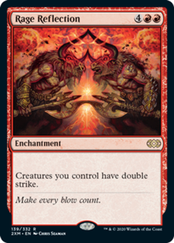 Rage Reflection NM, English MTG Double Masters - Image 1