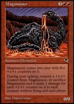 Magmasaur - Tempest # MTG Magic The Gathering - Image 1