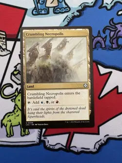 Crumbling Necropolis x1 Mtg The Lost Caverns of Ixalan Commander - Image 1