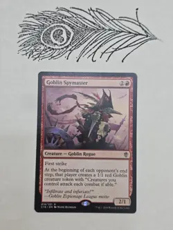 Goblin Spymaster X1 Commander 2016 Regular Non Foil Mtg Magic The Gathering - Image 1