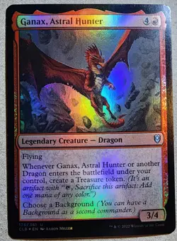 Ganax, Astral Hunter - Foil #176 - Battle for Baldur's Gate - Mtg - Image 1