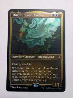 Miirym, Sentinel Wyrm (Foil Etched) - Commander Legends CLB - 542 MP MTG Magic - Image 1