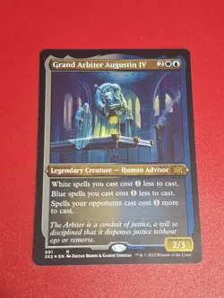 Grand Arbiter Augustin IV (ETCHED) FOIL Double Masters 2022 - Image 1