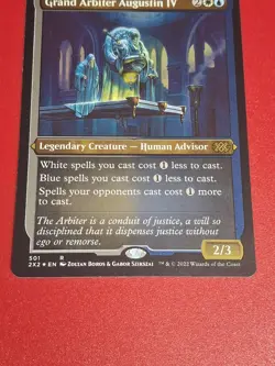 Grand Arbiter Augustin IV (ETCHED) FOIL Double Masters 2022 - Image 3