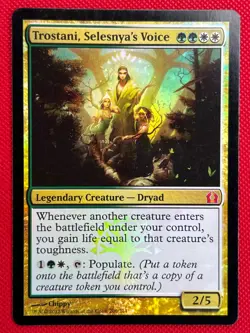 MTG Foil 1X Trostani, Selesnya's Voice X1 Return to Ravnica Magic - LP - Image 1