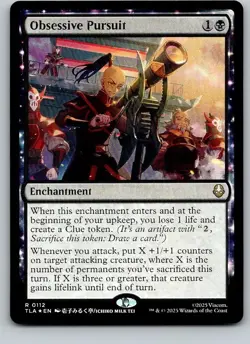 Obsessive Pursuit - TLA - FOIL - 112 - MTG - Image 1