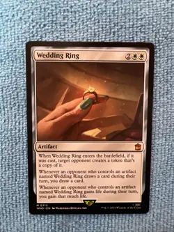 Wedding Ring #213 (NM) Doctor Who WHO Magic MTG - Image 1