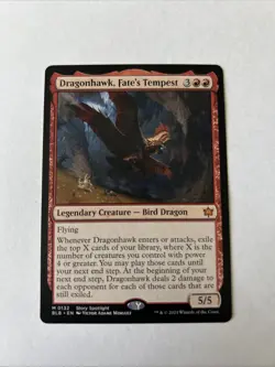 Dragonhawk, Fate's Tempest Bloomburrow Regular - Image 1