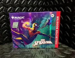 Magic MTG Marvel Spiderman Collector Booster Omega Factory Sealed Qty Available - Image 1