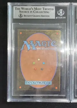 MTG Piety (Light) BGS 9Q++ Arabian Nights 1993 Graded NM - Image 4