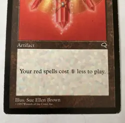 Ruby Medallion Magic The Gathering MTG Tempest Nm - Image 3