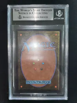 MTG War Elephant (Light) BGS 9Q+ Arabian Nights 1993 Graded NM LOW POP - Image 3