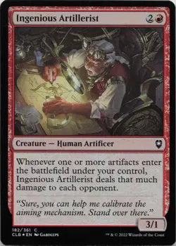 Ingenious Artillerist - FOIL - C Commander Legends: Battle for Baldur's Gate 182 - Image 1
