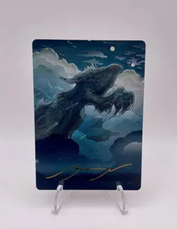 MTG Magic AFIN Final Fantasy Art Series 36/53 Gold Stamp Sin, Spira's Punishment - Image 1