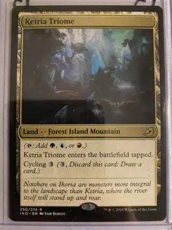 Ketria Triome 250 Rare (MTG Ikoria: Lair of Behemoths 2020) - Image 1