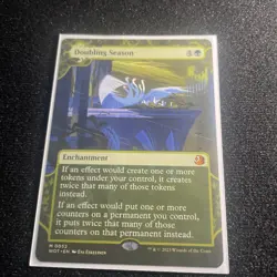 Doubling Season Wilds of Eldraine: Enchanting Tales Normal NM Magic MTG M 52 - Image 1