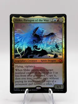 Shiko, Paragon of the Way 0223 Foil Tarkir: Dragonstorm TDM MTG NM - Image 1