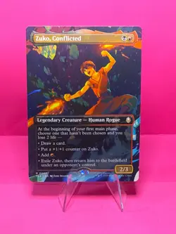 MTG Zuko, Conflicted R302 - TLA Borderless Regular NM - Image 1