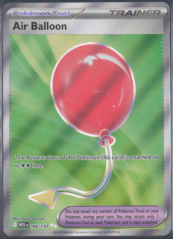 Pokemon TCG | Mega Evolution | Air Balloon 166/132 | NM | Full Art - Image 1