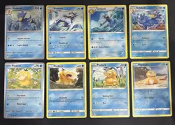 Pokemon TCG Psyduck & Golduck Lot: 8 Card Collection Set - Image 1