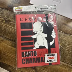 Ultra Pro Pokemon 9 Pocket Pro Binder Kanto #0004 Charmander - Image 1