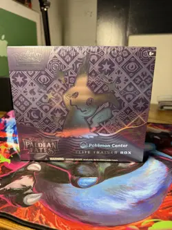 Paldean Fates Pokemon Center Elite Trainer Box ETB Exclusive New Sealed - Image 1