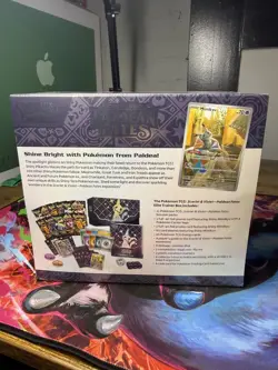 Paldean Fates Pokemon Center Elite Trainer Box ETB Exclusive New Sealed - Image 3