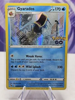 Gyarados 022/078 Pokemon GO Holo - Pokemon Card - Image 1