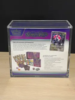 POKEMON SCARLET & VIOLET BASE SEALED ELITE TRAINER BOX ETB W/ CASE SV01 MIRAIDON - Image 3